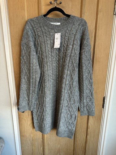 Primark grey cable knit - grey,