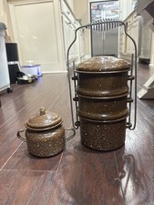 Vintage Brown Speckled