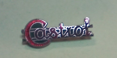 Vintage enamel castrol - vintage, patent