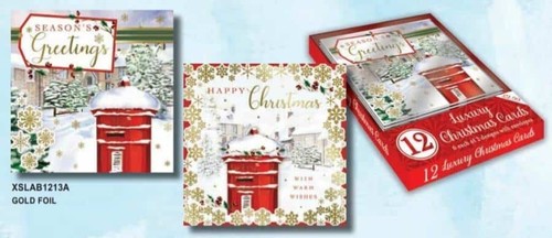 Christmas card pack - card,