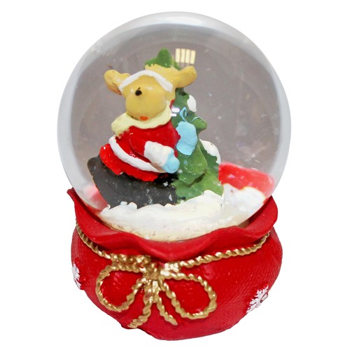 Christmas snow globe - christmas, reindeer
