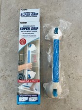 Bathroom shower handle suction grip extra long with box & instruction