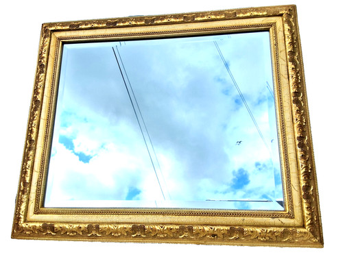 Vintage rectangular bevelled - vintage,