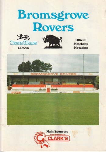 Bromsgrove rovers wealdstone - rovers, v