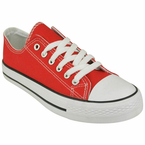 Ladies fabric canvas shoes - fabric,
