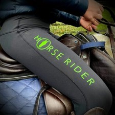 FLEECY RIDING TIGHTS Leggings Jodhpurs Micro Fleece Warm FULL SEAT or KNEE GRIP