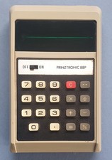 a097 Retro 1970s Prinztronic 88P Calculator Made In Japan With Case Working