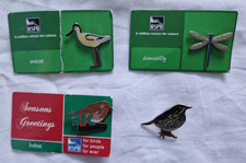Bundle of 4 RSPB Pin Badges -