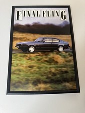 New Framed Print Ford Capri