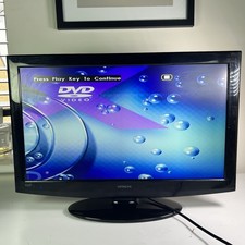 Hitachi 22” LED/LCD TV DVD