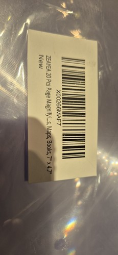 7 magnifier sheet - x,