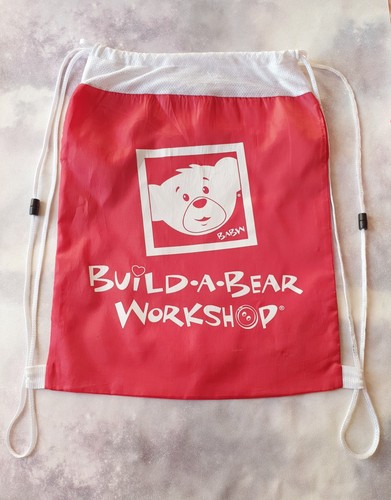 Build bear red drawstring - a,