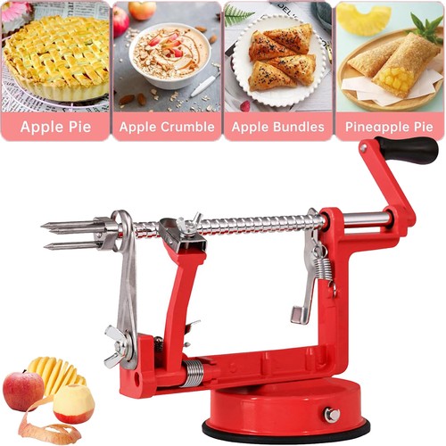 Stainless steel apple peeler - steel,