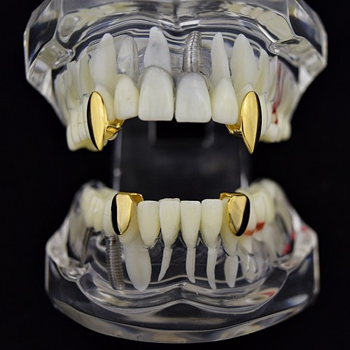 Vampire fang set top - vampire,