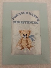 PERSONALISED EMBROIDERED CARD