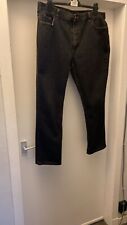 Men’s Black Straight Leg Jeans 