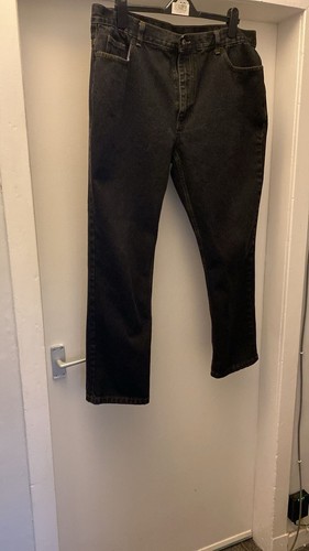 Men black straight leg - straight,