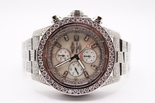 EXCLUSIVE Breitling Super Avenger with mother of dial bedecked in diamonds