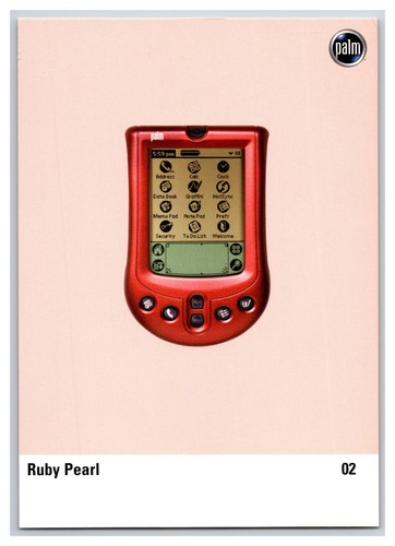 Palm pilot m108 ruby pearl - palm,