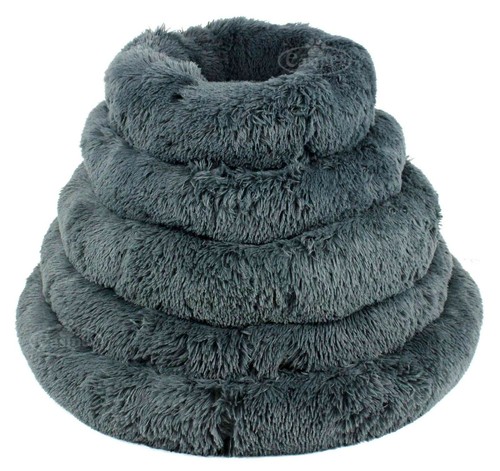Round dog bed donut - dog,