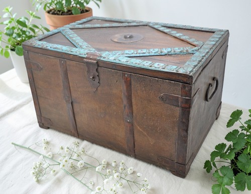 Vintage wooden large storage - wooden,