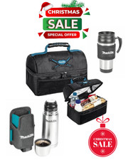 Xmas Stocking Filler Makita Set Lunch Box and Thermal Mug & Flask