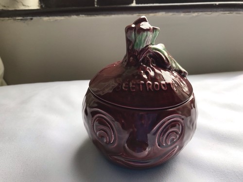 Sylvac beetroot face pot - beetroot, no