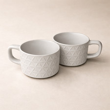 2 x Dartington Stoneware Mug