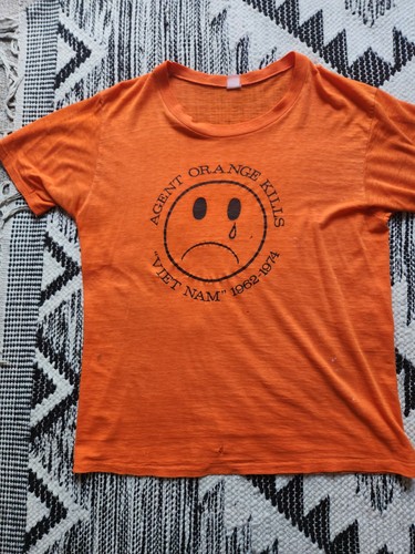 Vintage tshrt agent orange - vintage,