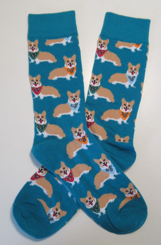 Welsh corgi socks - socks, 1
