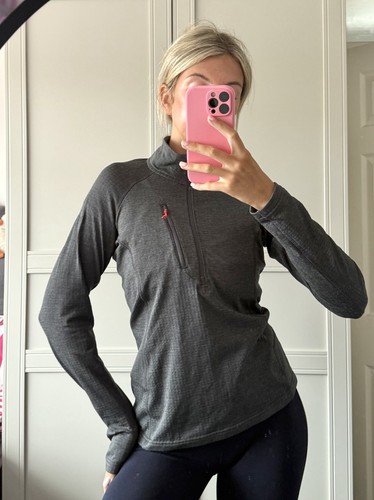 Womens rab grey nucleus pull