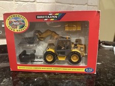 Britains Loadall JCB 526s With Attachments 42141