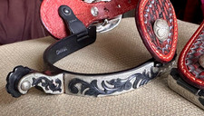 Pair of Western style engraved