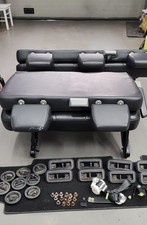 T5, T5.1 Multi van, Combi Rear Leather, Isofix Folding Bench Seats. with fixings