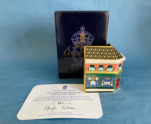 Royal crown derby miniature - crown,