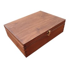 Wooden Box A4 Size, With Lid