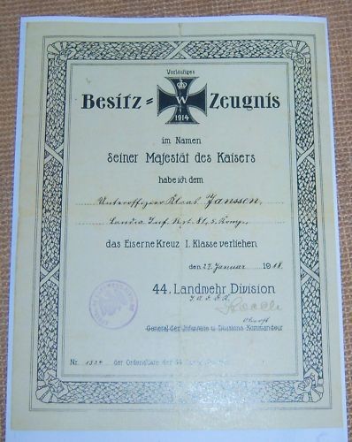 German unt officers - unt.officers,, iron