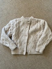 Zara Girls Cream Cardigan 9-10 Years
