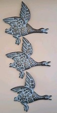 3 x Flying ducks wall hangings
