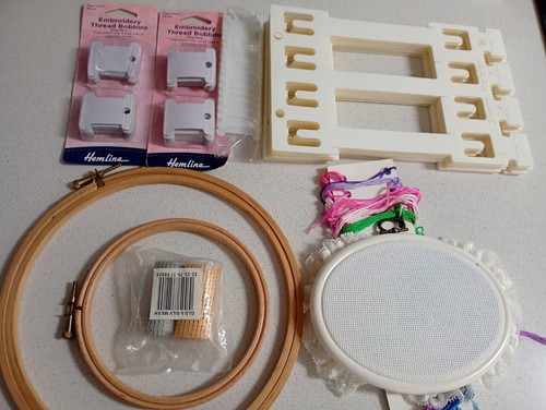 Joblot cross stitch - stitch, bits