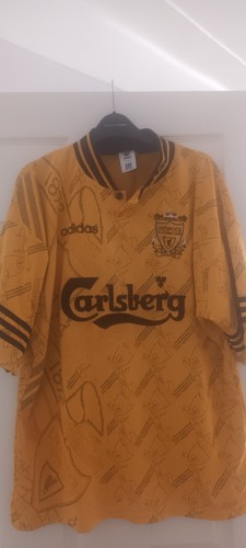 Liverpool away gold - away, shirt