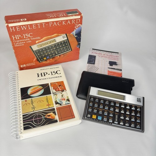 Hewlett packard 15c - packard, hp-15c