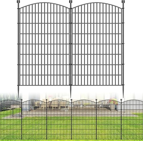 Decorative garden fence - garden, dig