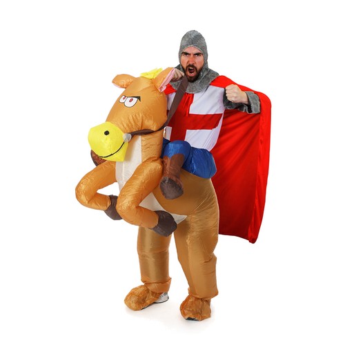 Knight riding inflatable - knight,