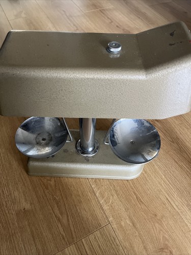 Antique coin weighing scales - weighing,