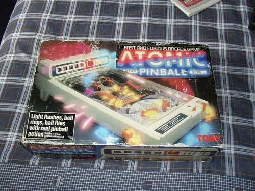 Vintage tomy atomic - atomic, pinball