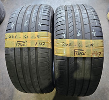2x 245/40 R19 Pirelli Pzero