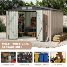 6x8ft metal storage sheds - storage,