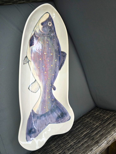 Stoneware scotland fish - scotland,