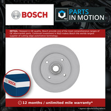 2x Brake Discs Pair Solid fits